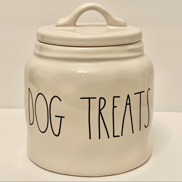 Rae Dunn DOG TREATS Canister